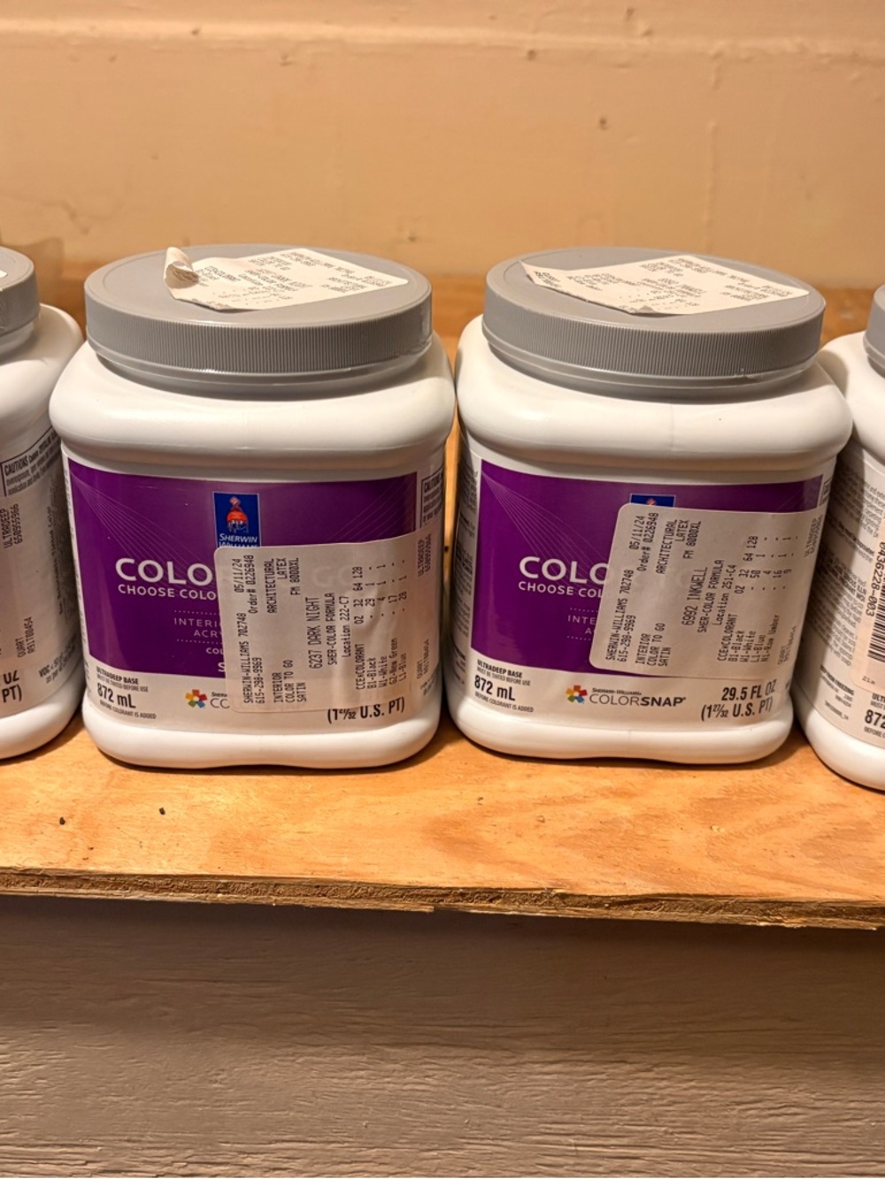 Sherwin-Williams ColorSnap Interior Paint Sample Jars